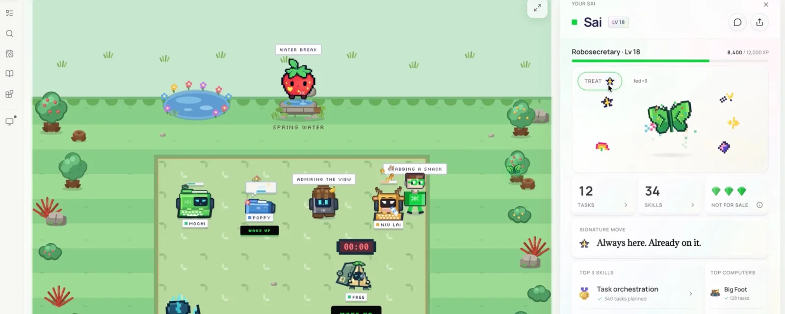 How to build your first robosecretary in Sai World